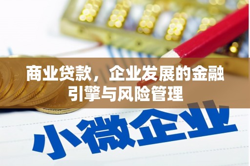 溧阳商业贷款，企业发展的金融引擎与风险管理