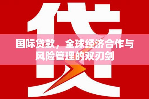 溧阳国际贷款，全球经济合作与风险管理的双刃剑
