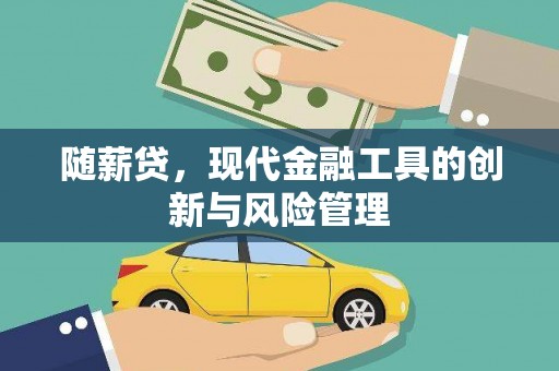 溧阳随薪贷，现代金融工具的创新与风险管理