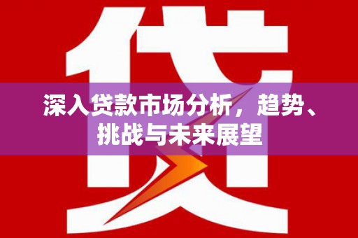 溧阳深入贷款市场分析，趋势、挑战与未来展望