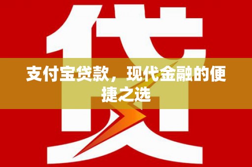 溧阳支付宝贷款，现代金融的便捷之选