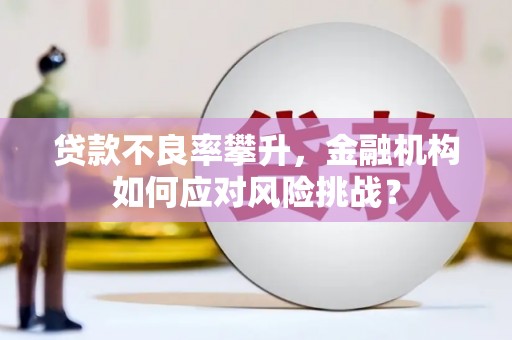 溧阳贷款不良率攀升，金融机构如何应对风险挑战？