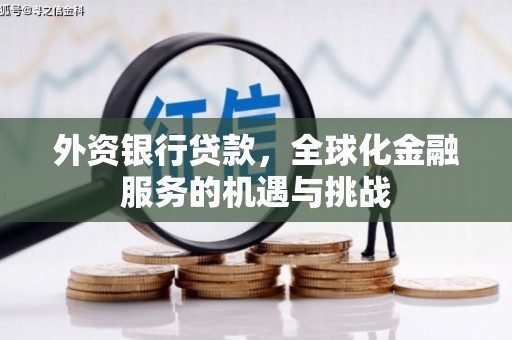 溧阳外资银行贷款，全球化金融服务的机遇与挑战
